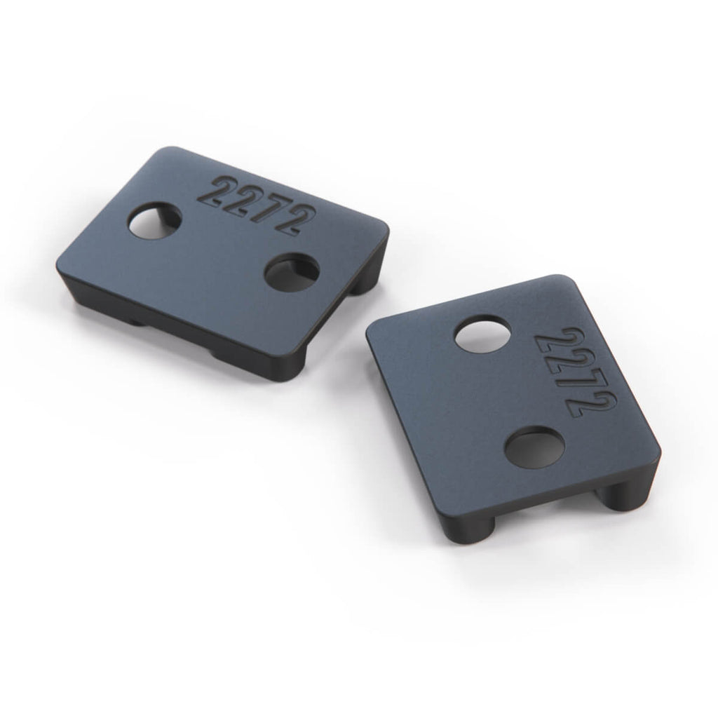 Nissan S12 200SX Silvia Gazelle Trunk Rubber Stopper Buffer Set of 2 Black (9087015F00) — view 3