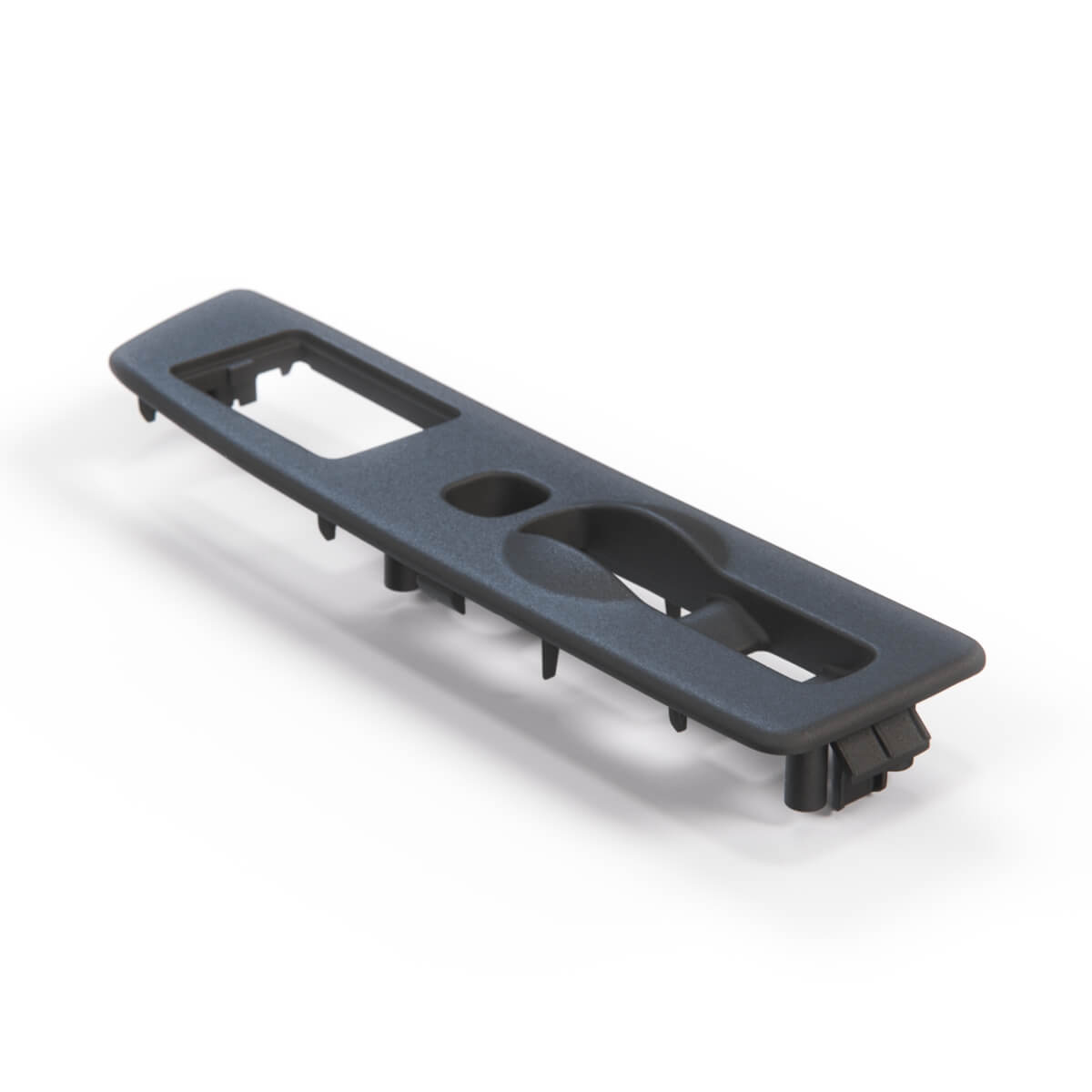 Nissan R32 Skyline Driver Side Door Panel Window Switch Housing LHD or RHD Black — view 2