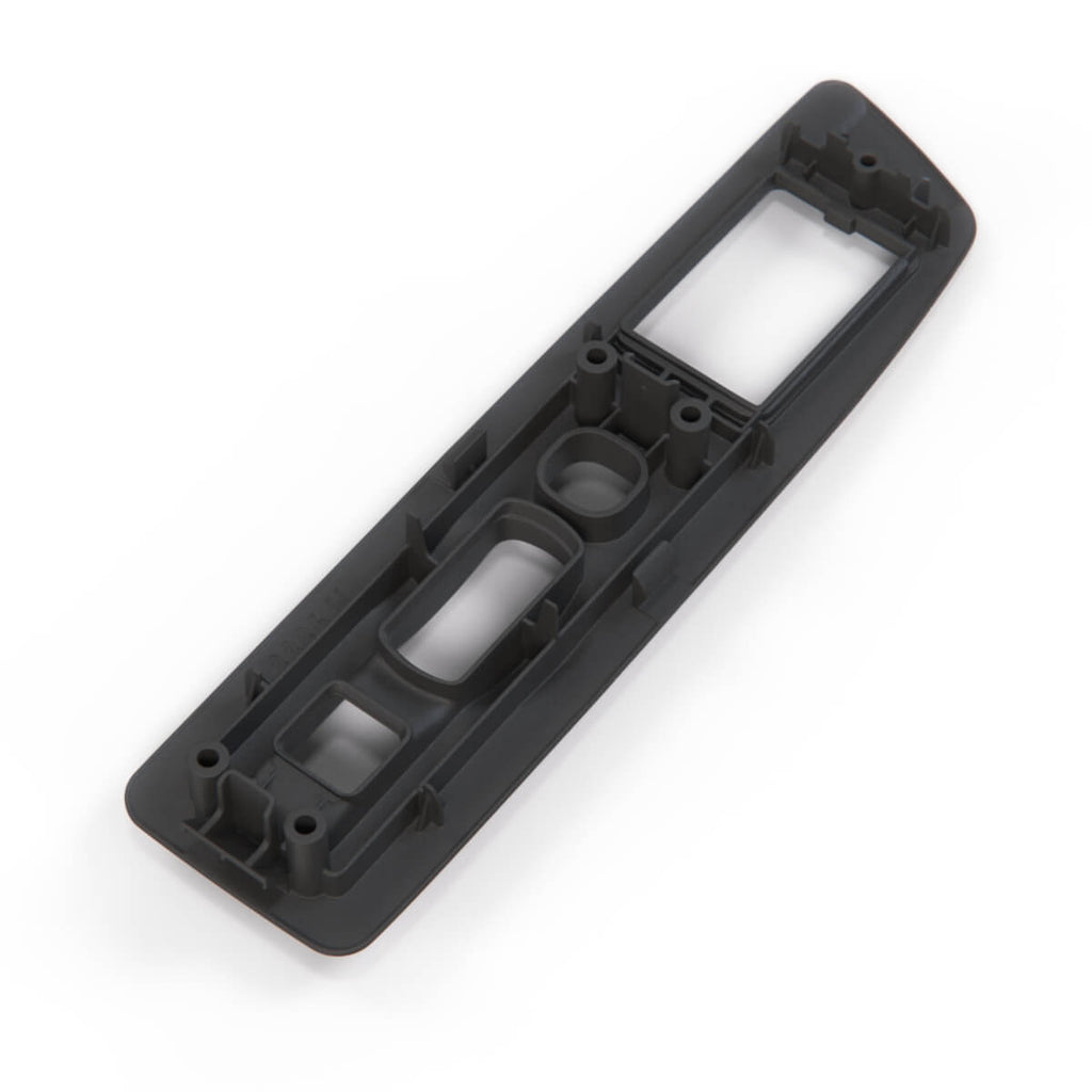Nissan R32 Skyline Driver Side Door Panel Window Switch Housing LHD or RHD Black — view 3