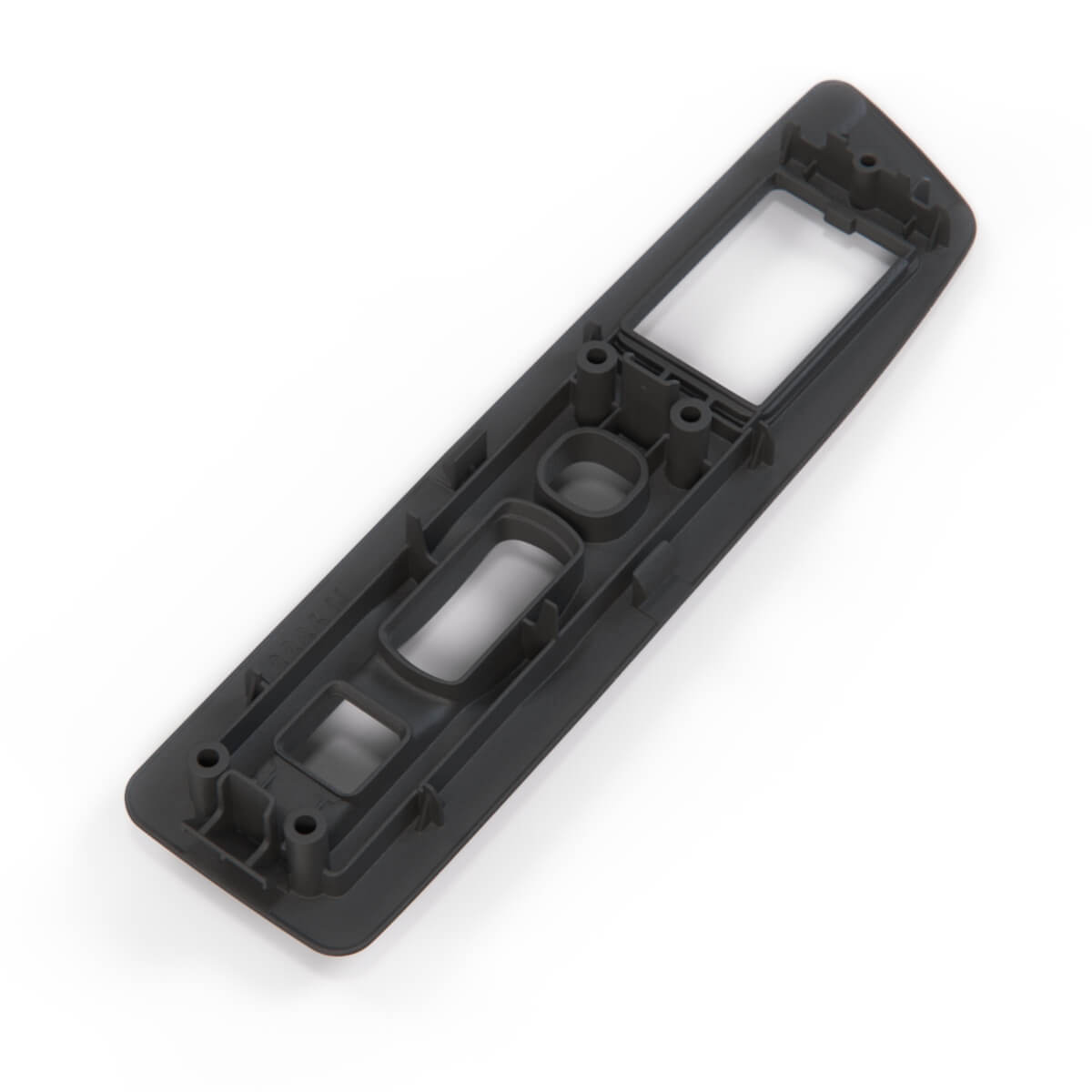 Nissan R32 Skyline Driver Side Door Panel Window Switch Housing LHD or RHD Black — view 3