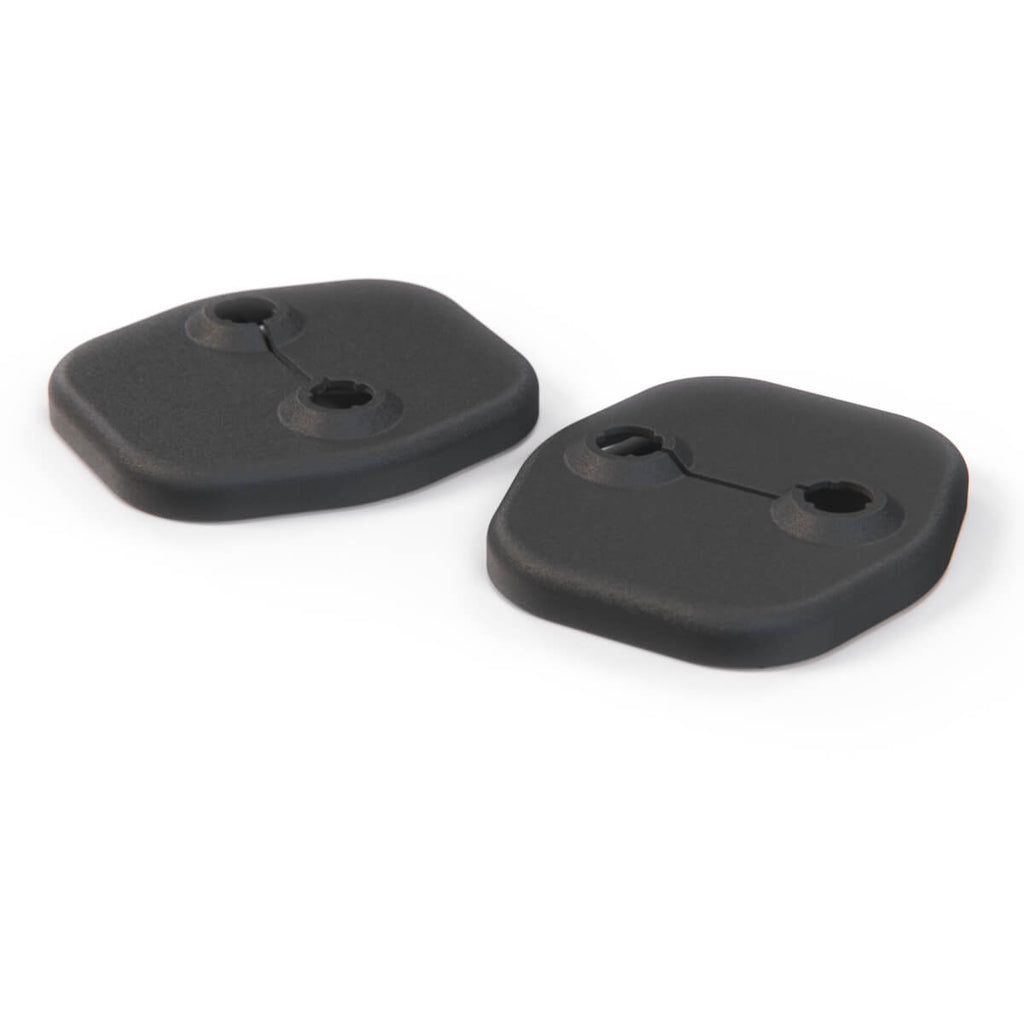 Nissan R32 R33 R34 Skyline 370Z Door Striker Cover Set of 2 Black (80572AA300) — view 3