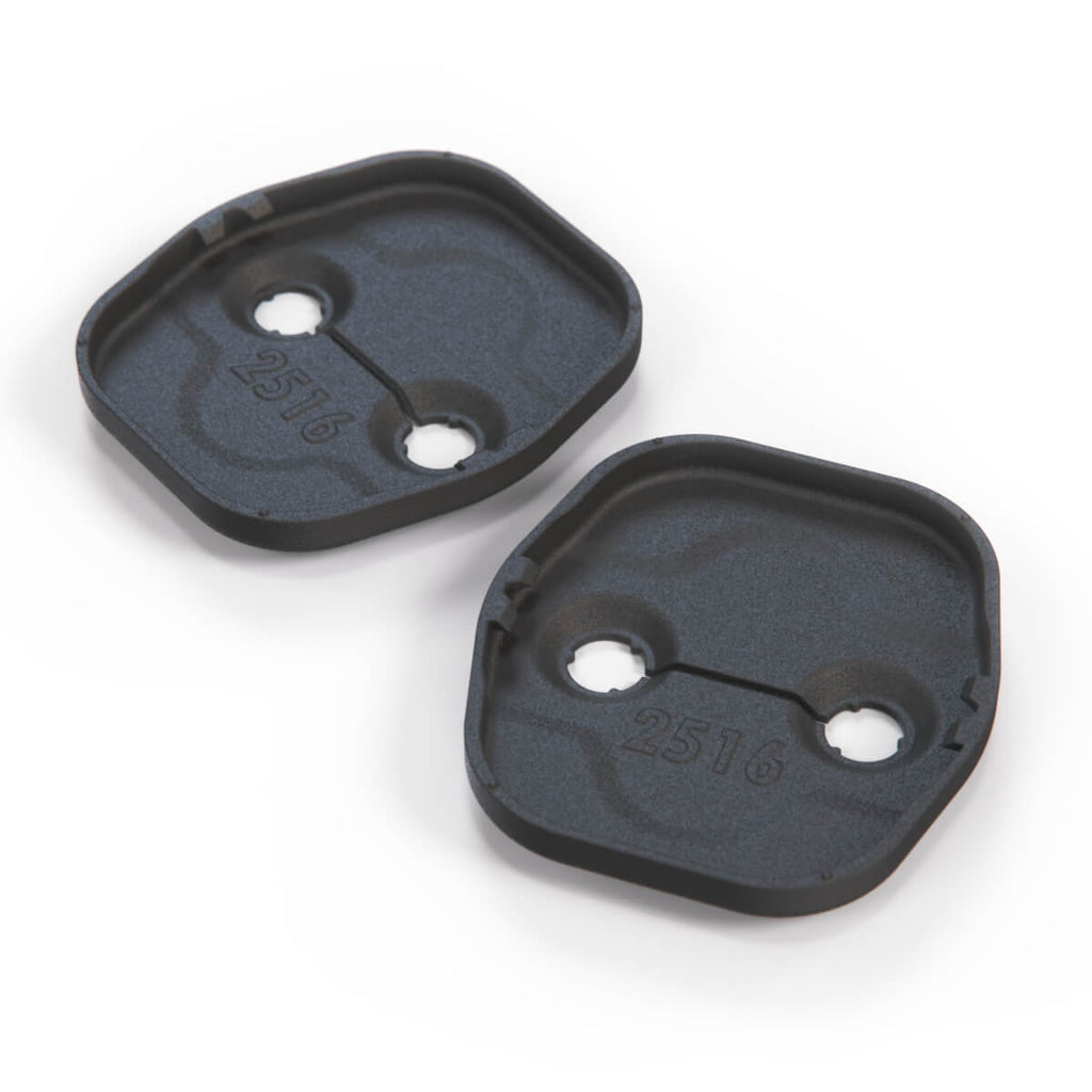 Nissan R32 R33 R34 Skyline 370Z Door Striker Cover Set of 2 Black (80572AA300) — view 4