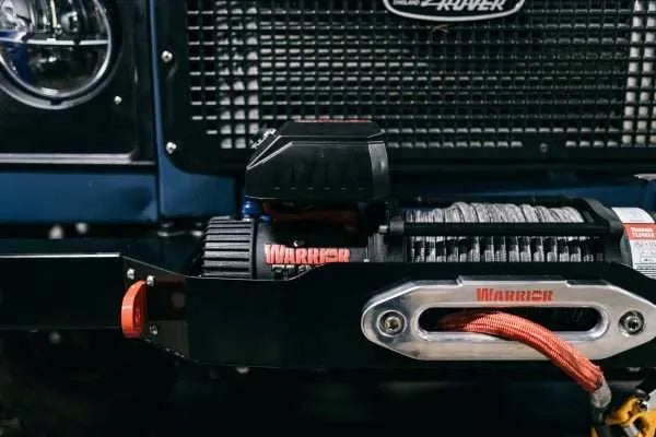 Land Rover Defender Winch Bumpers - Custom Built, Heavy-Duty with OREsome Powder Coating — view 4
