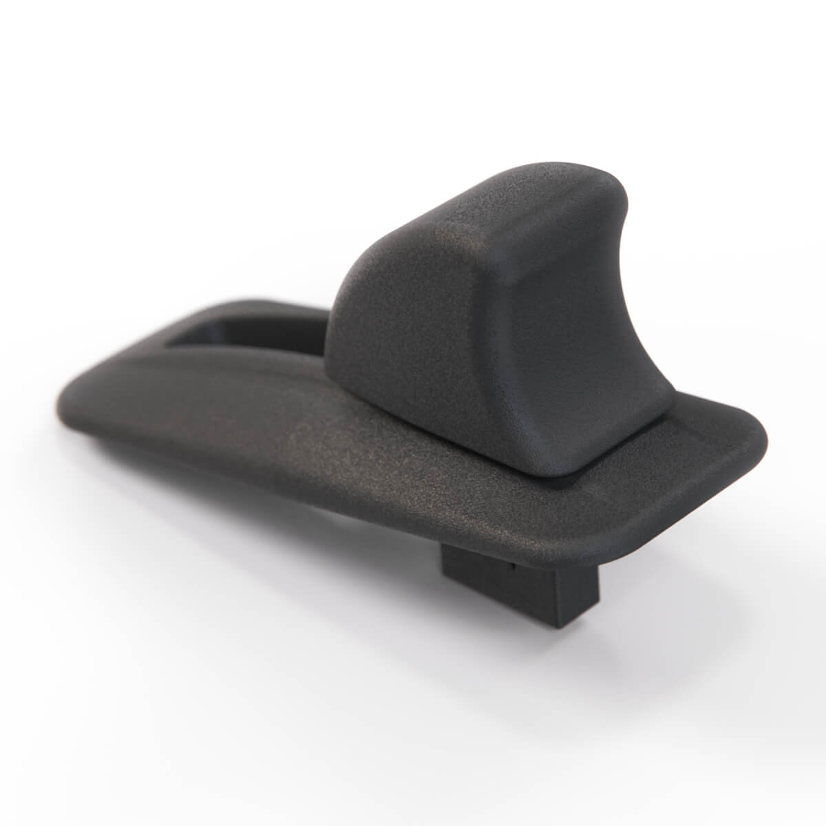 Opel Manta Kadett Ascona Seat Lever Knob + Trim Set Black + (90101893 / 90101798) — view 3