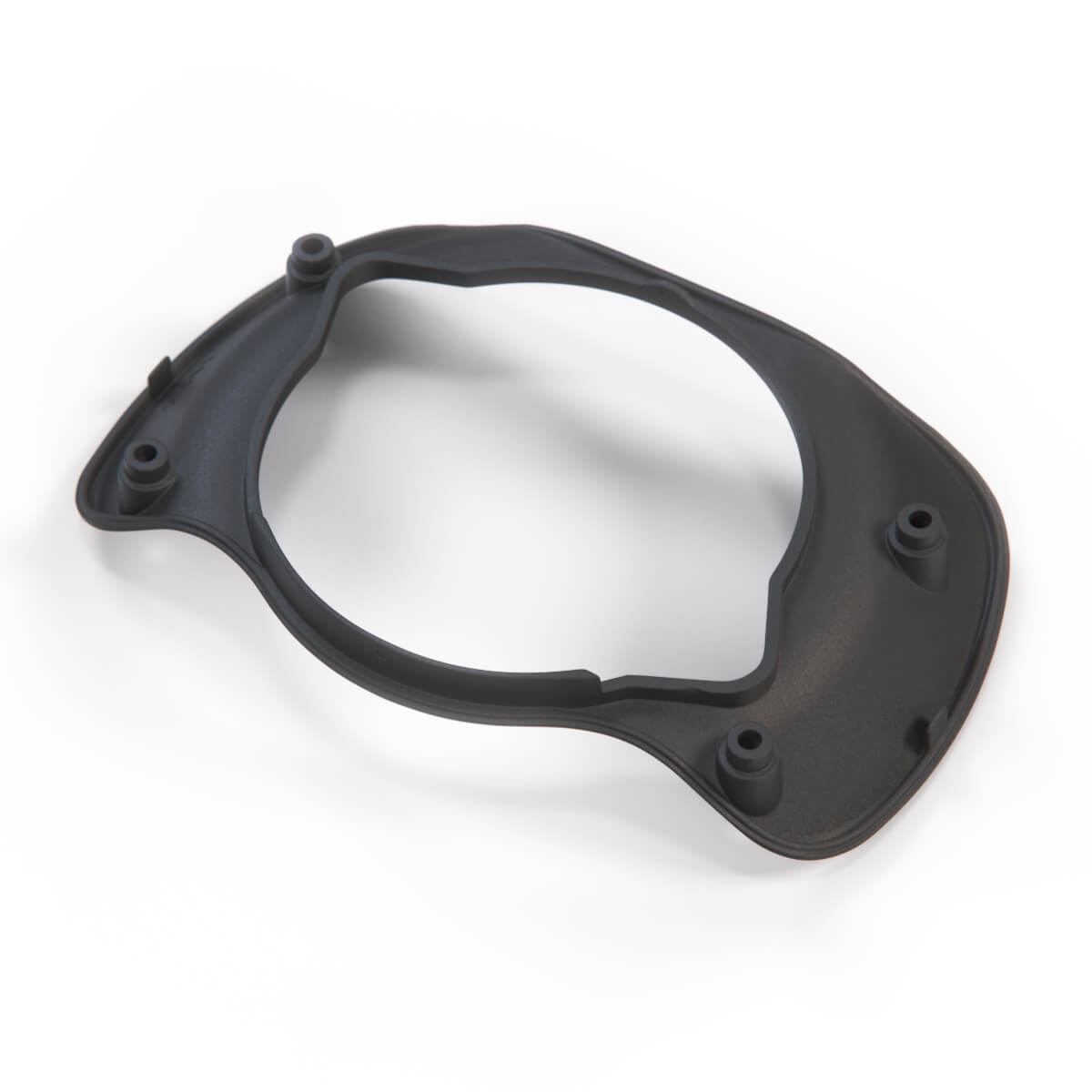Porsche 911 993 996 986 Boxster Steering Column Cover Front Trim Plate Black — view 3