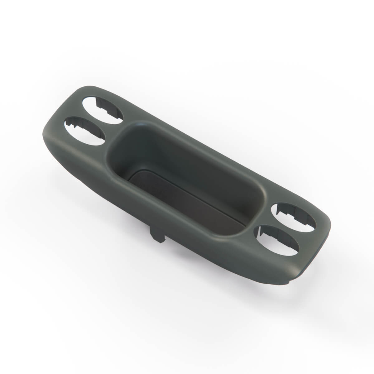 Porsche 911 996 986 Boxster Electric Window Control Switches Center Console Non-smokers — Natural Dark Grey (Porsche)