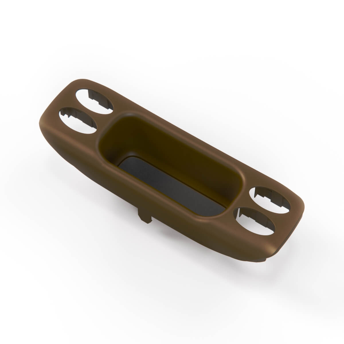 Porsche 911 996 986 Boxster Electric Window Control Switches Center Console Non-smokers — Natural Brown (Porsche)