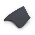 Porsche 911 996 Boxster 986 Center Console Side Panel Trim All Colours Left or Right — Black (Porsche)