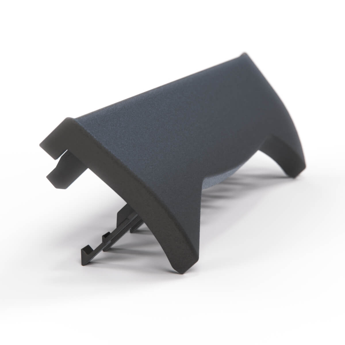 Porsche 911 996 Boxter 986 Batwing Center Console Lower Trim Black (99655233500) — view 3