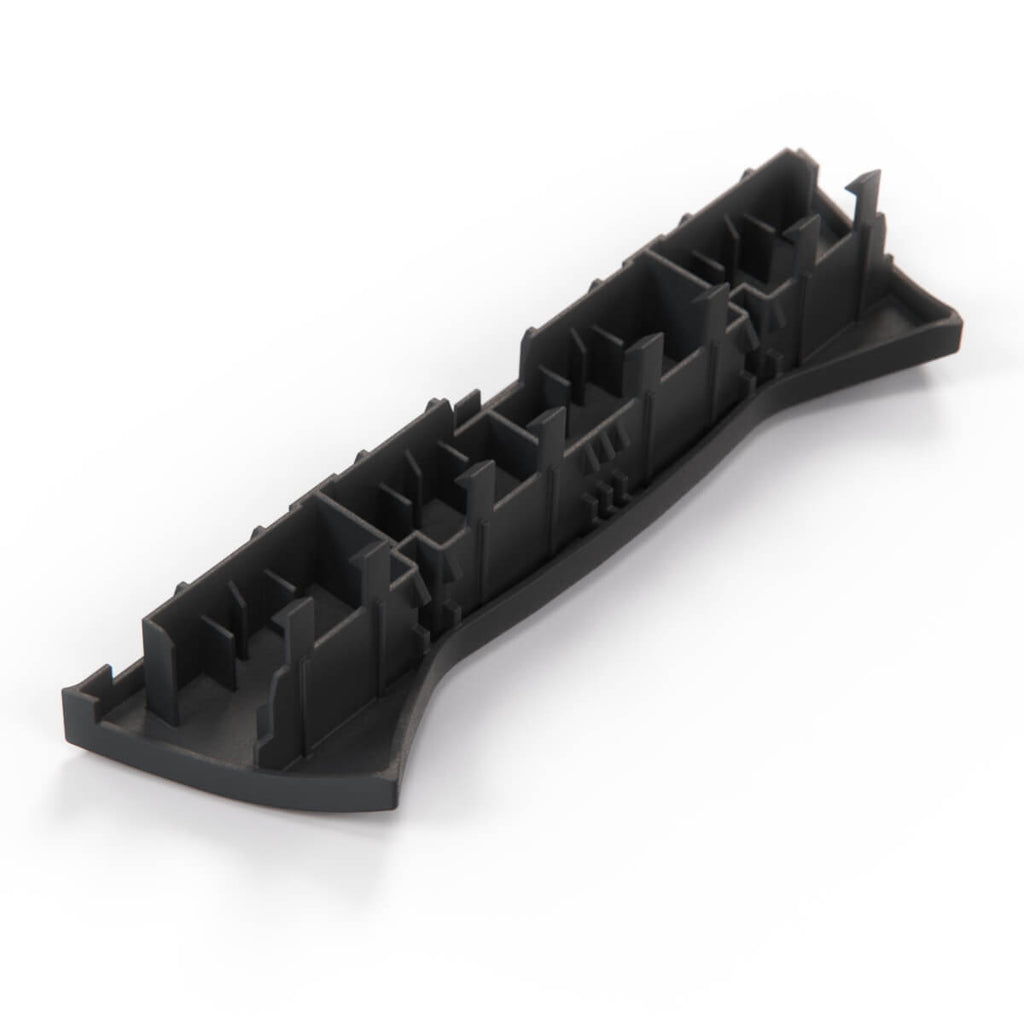 Porsche 911 996 Boxter 986 Batwing Center Console Lower Trim Black (99655233500) — view 4