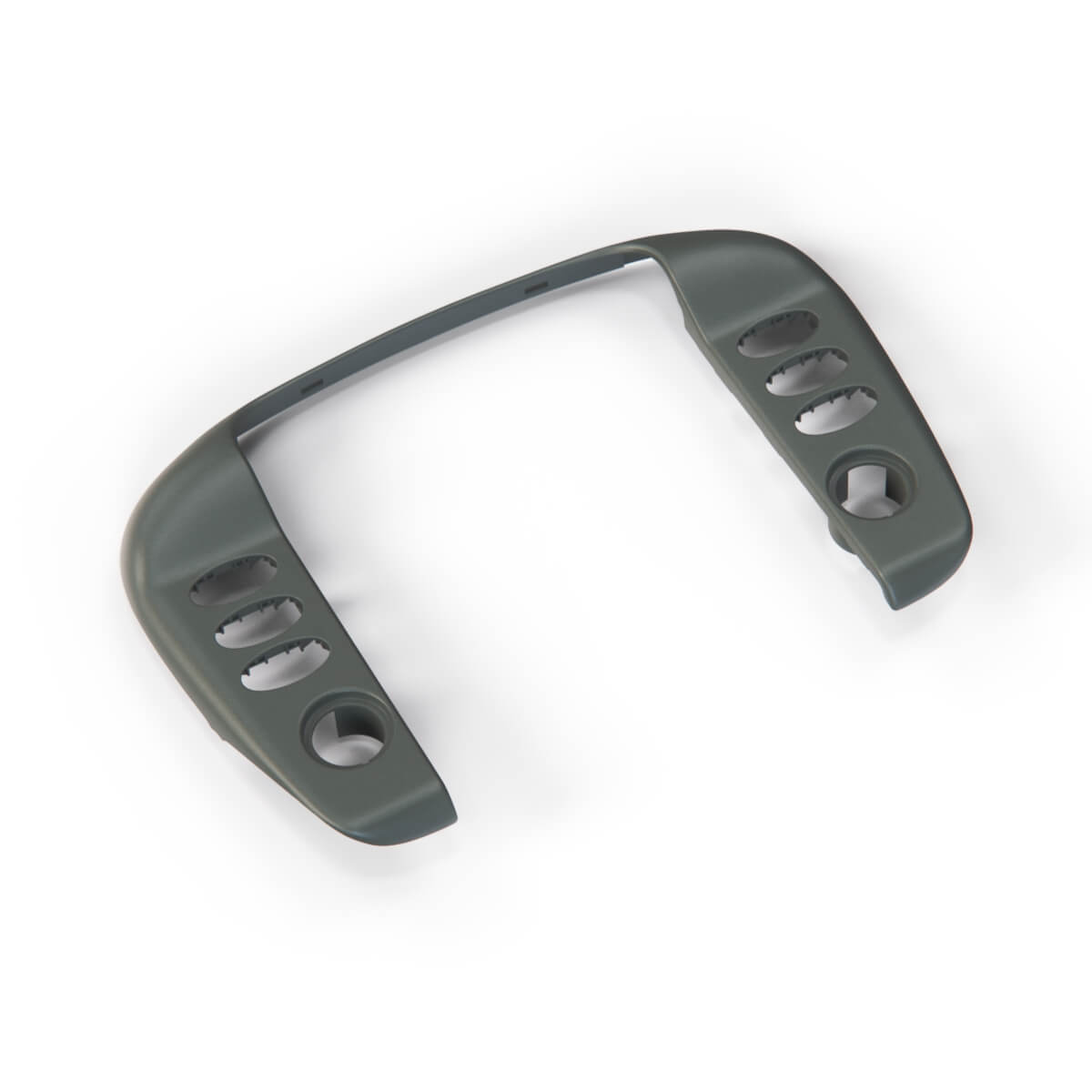 Porsche 911 996 Centre Console Surround Trim (99655223306) — Natural Dark Grey (Porsche)