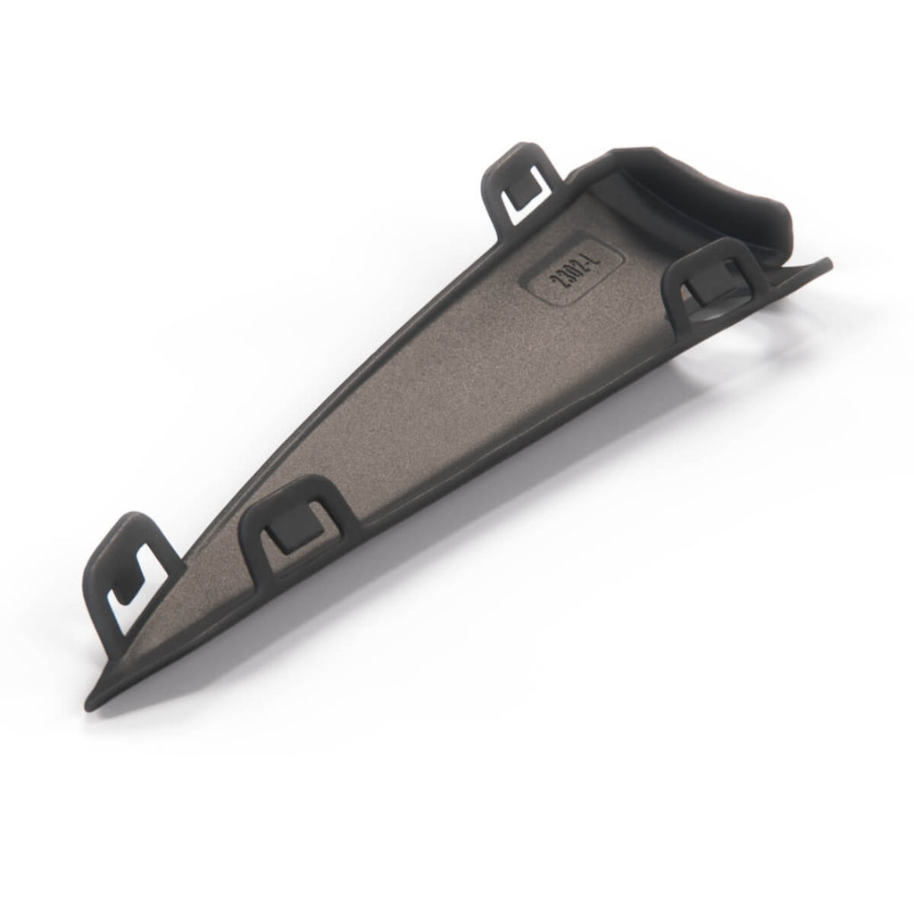 Porsche 911 996 Front Bumper Lower Trim Black Left or Right (99650552501 / 99650552601) — view 2