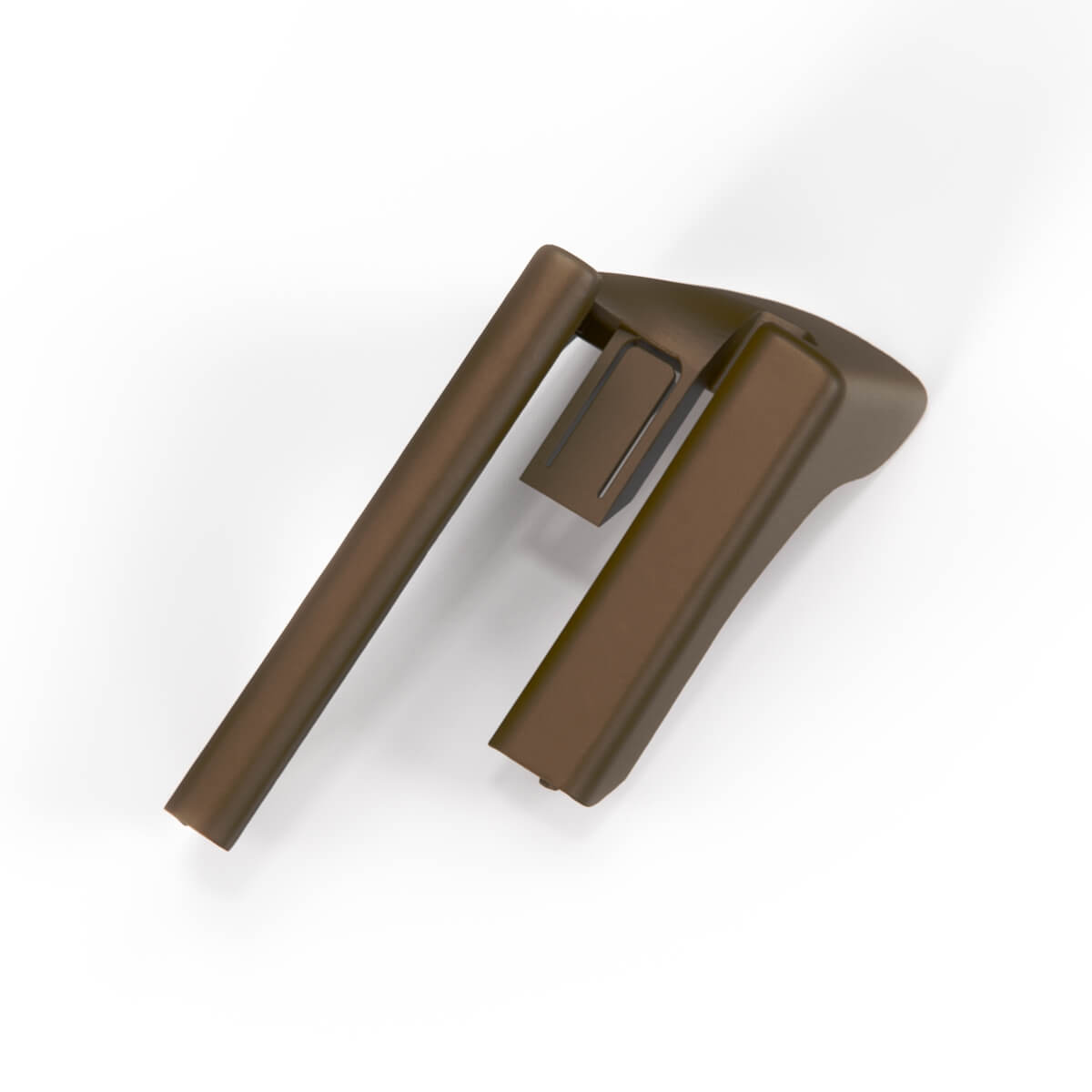 Porsche 911 997 987 Boxster Cayman Front Seat Rail Cover Trim Black Left or Right — Natural Brown (Porsche)
