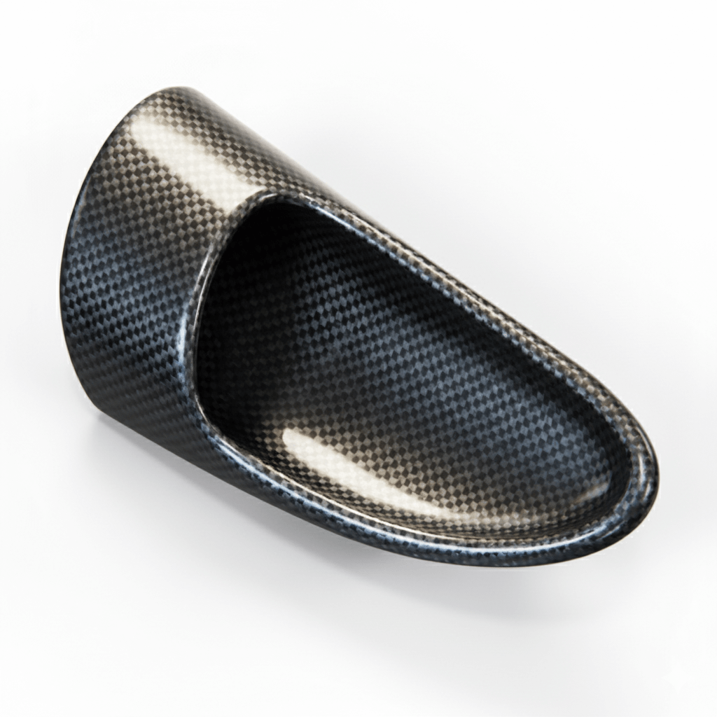 Porsche 911 997 Boxster 987 Cayman Interior Carbon Fibre Inner Door Handles Set