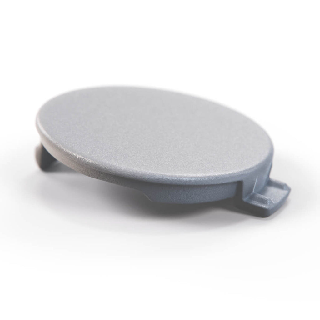 Porsche 911 Carrera 981 Boxter Cayman S Rear Bumper Tow Hook Cover Cap Primed — view 4