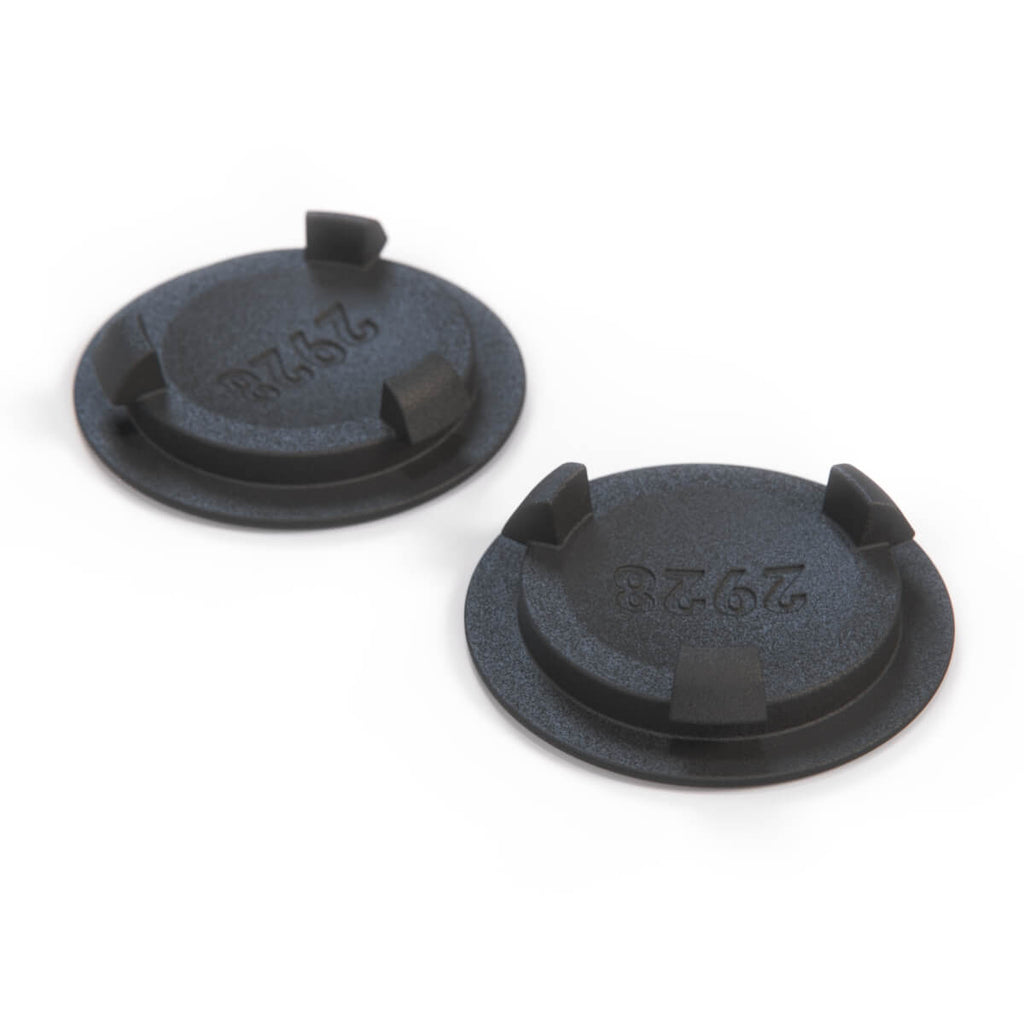 Porsche 928 Front Bumper Lower Cover Cap Set of 2 Black or Primed (92850513102) — view 4