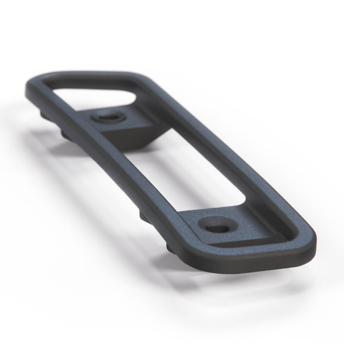 Porsche 944 Front Bumper Side Marker Light Bracket Black Left or Right — view 2