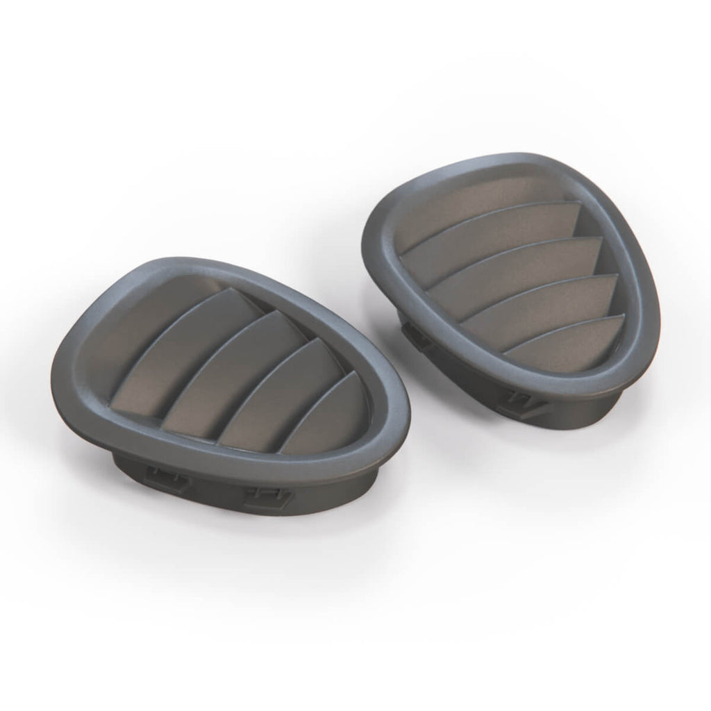 Porsche 986 987 Boxster Cayman Dashboard Air Vent Grille Defroster Set of 2 All Colours — view 3
