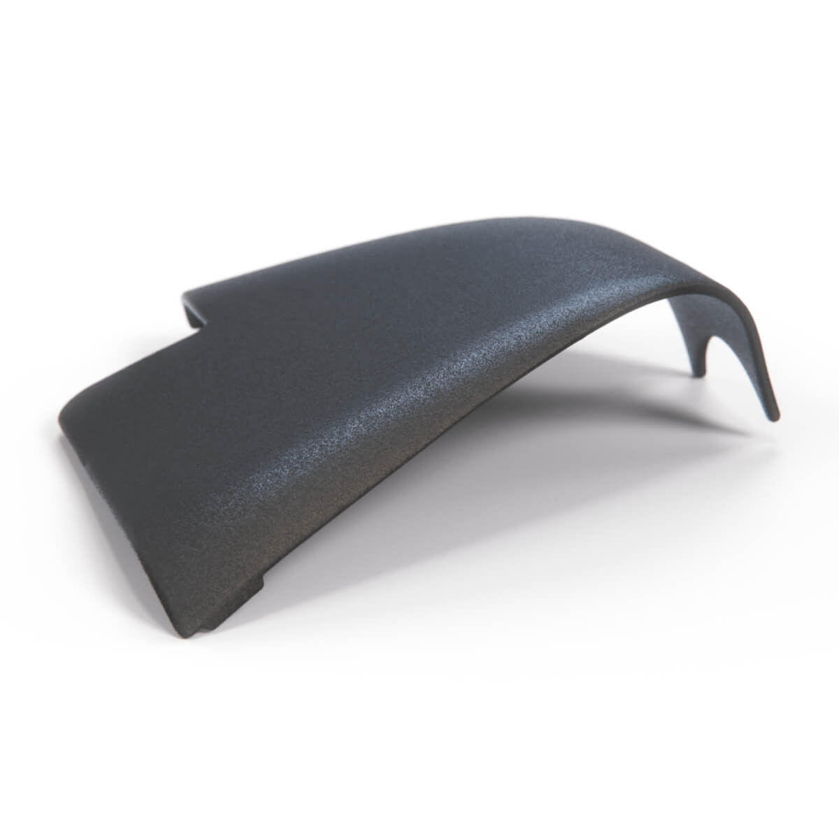 Porsche 986 987 Boxster Rollbar Side Cover Trim Black Left or Right — view 3