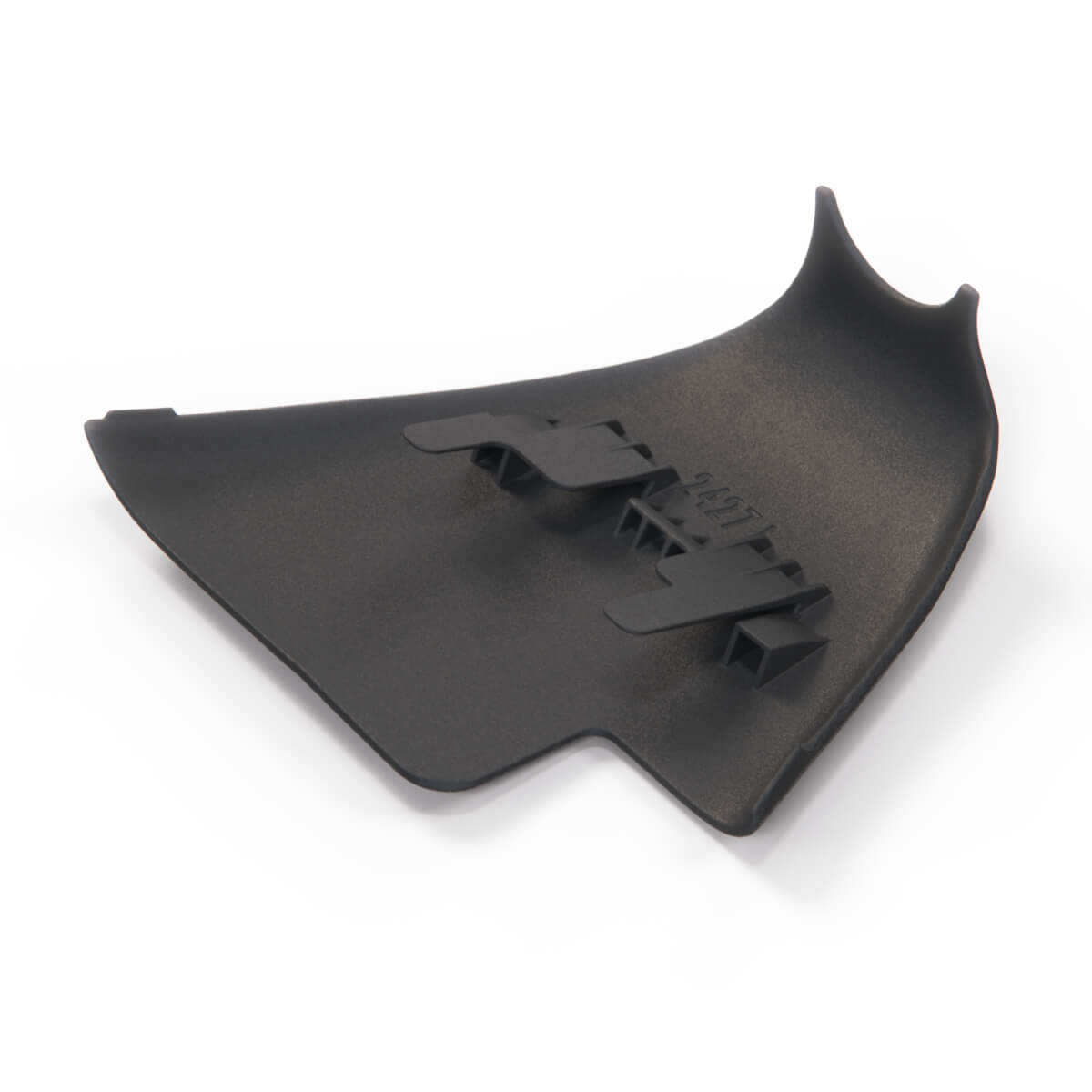 Porsche 986 987 Boxster Rollbar Side Cover Trim Black Left or Right — view 2