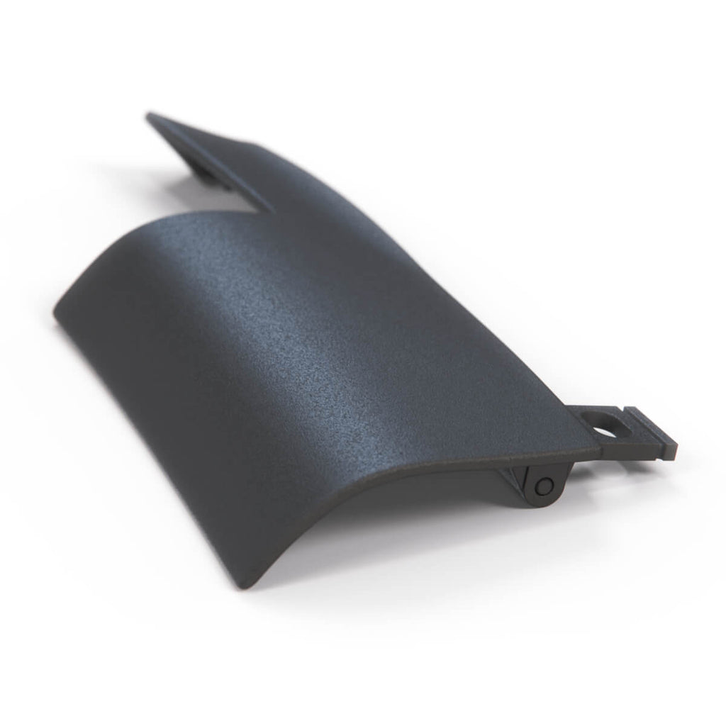 Porsche 986 Boxster Roof Flap Trim Repair Kit Set Black Left or Right — view 4
