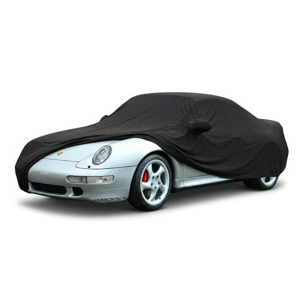 Porsche 911 Carrera 993 Ultra Soft Elastic Protective Indoor Car Cover Black — view 2