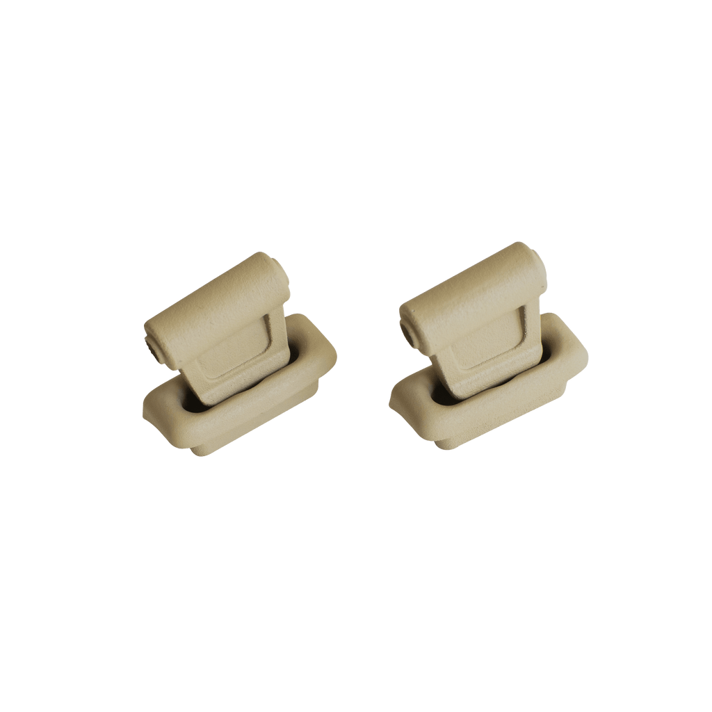 Mercedes-Benz R107 Sun Visor Clip Set - SL, 1078110141 — view 11