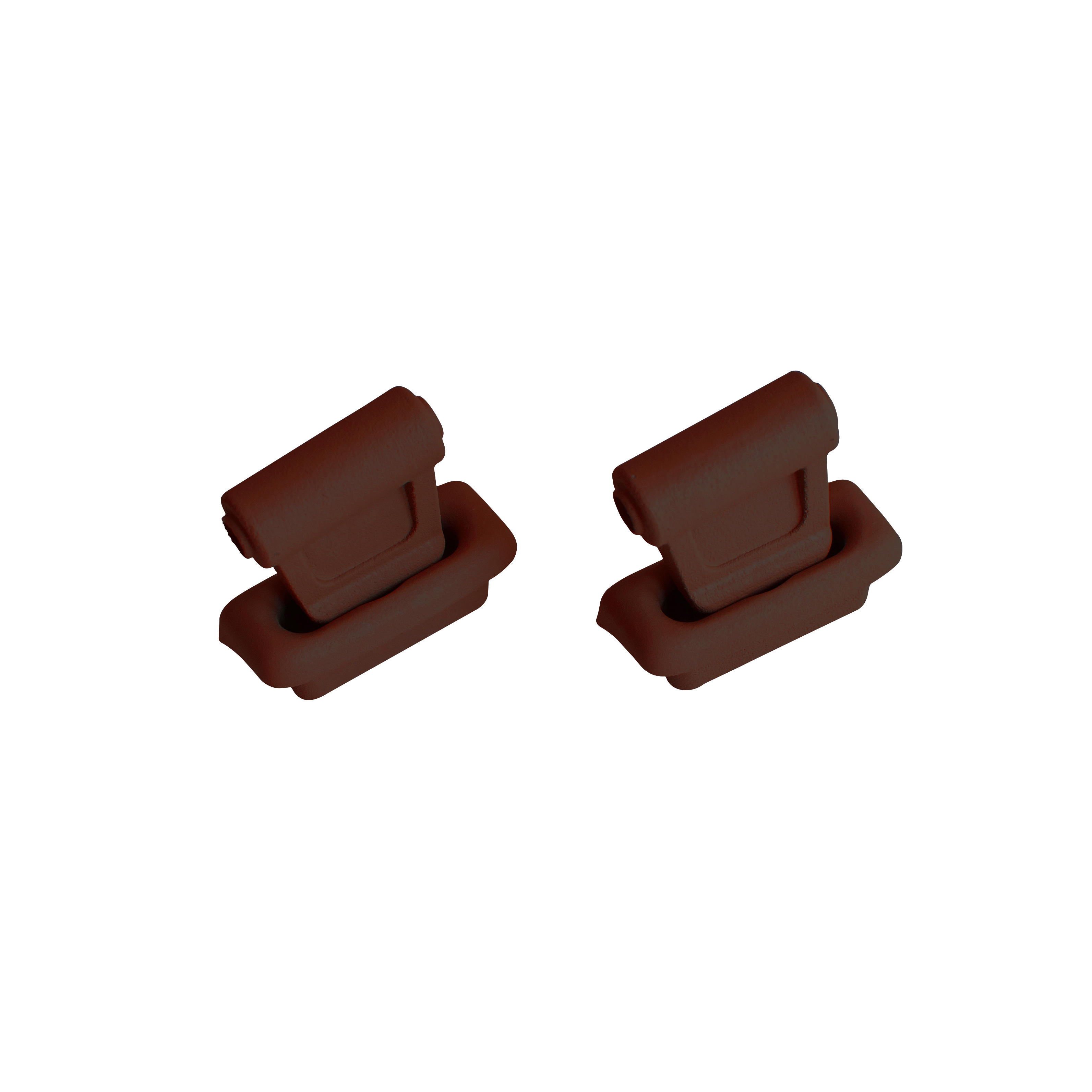 Mercedes-Benz R107 Sun Visor Clip Set - SL, 1078110141 — view 16