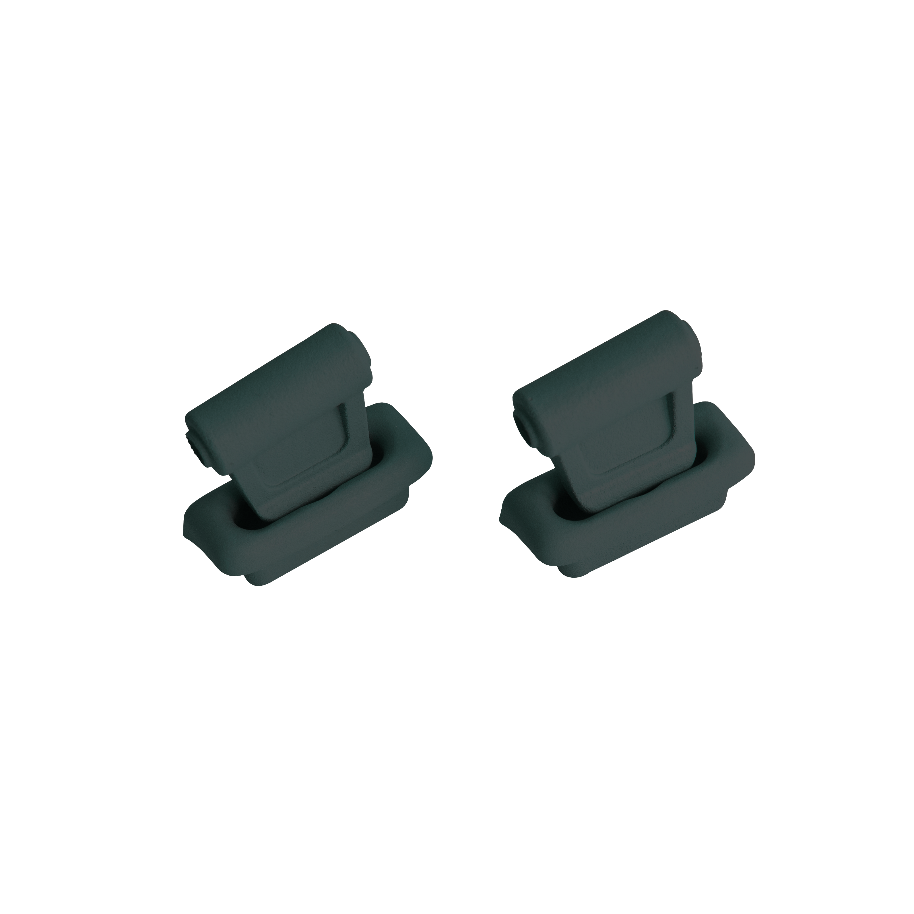 Mercedes-Benz R107 Sun Visor Clip Set - SL, 1078110141 — view 18