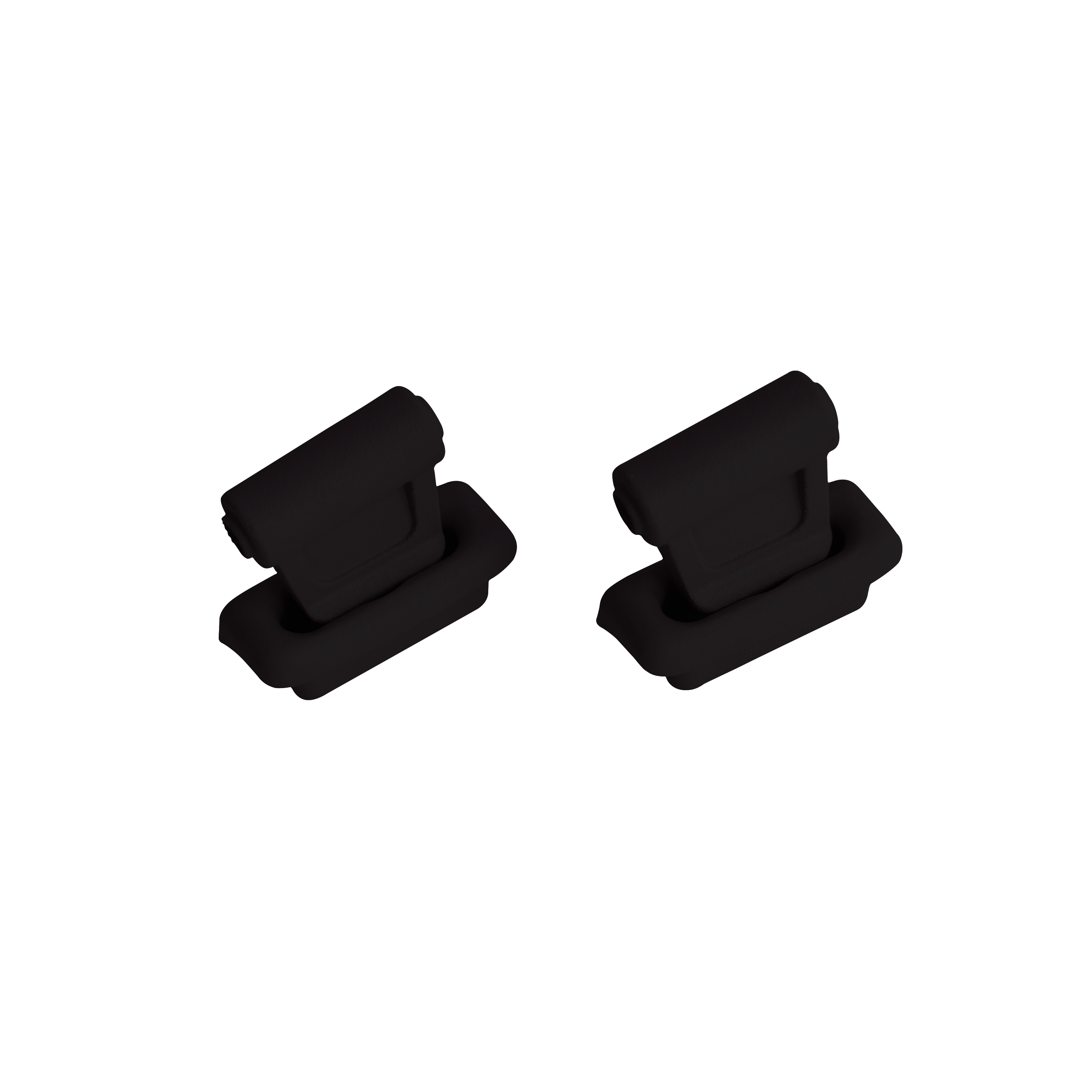Mercedes-Benz R107 Sun Visor Clip Set - SL, 1078110141 — view 3