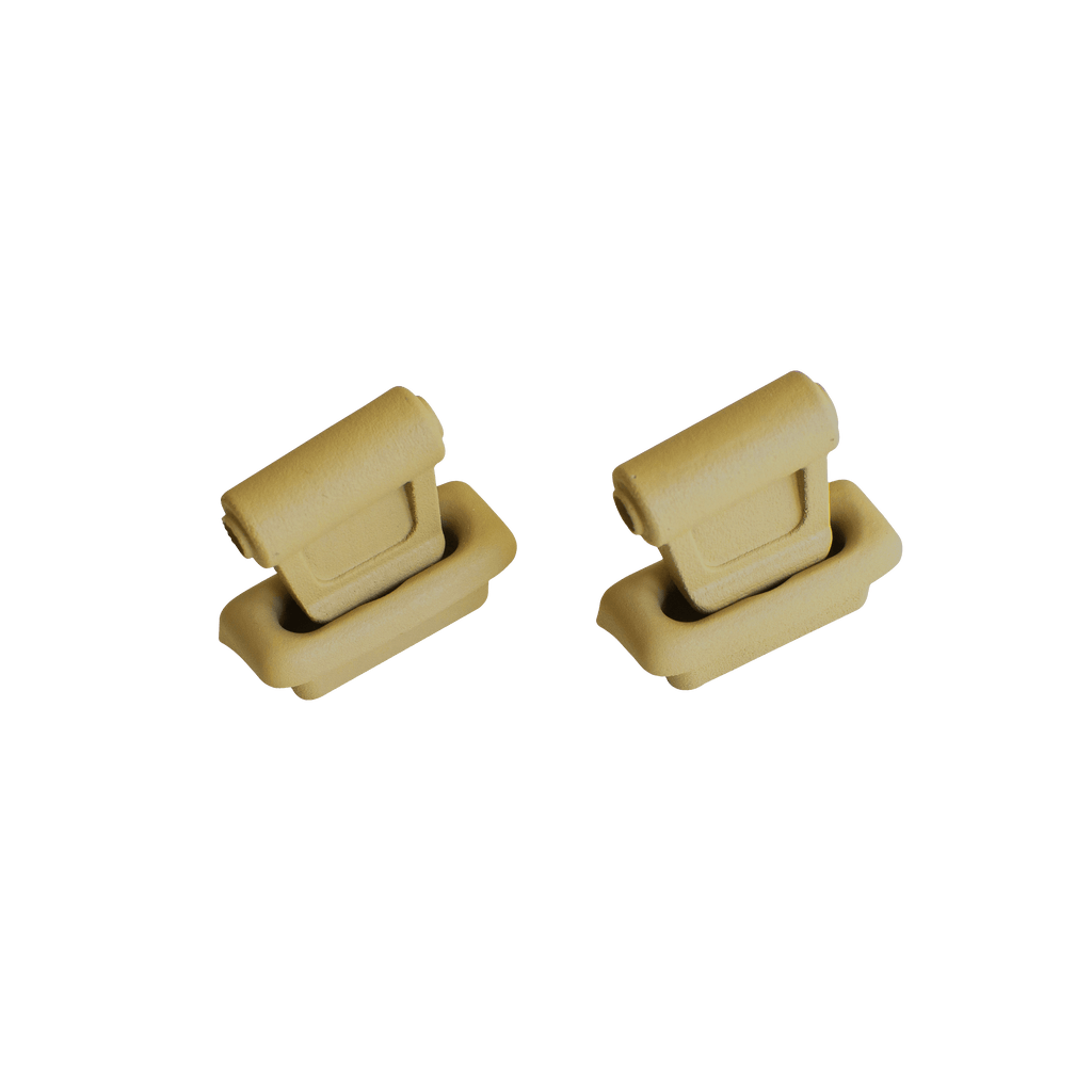 Mercedes-Benz R107 Sun Visor Clip Set - SL, 1078110141 — view 15
