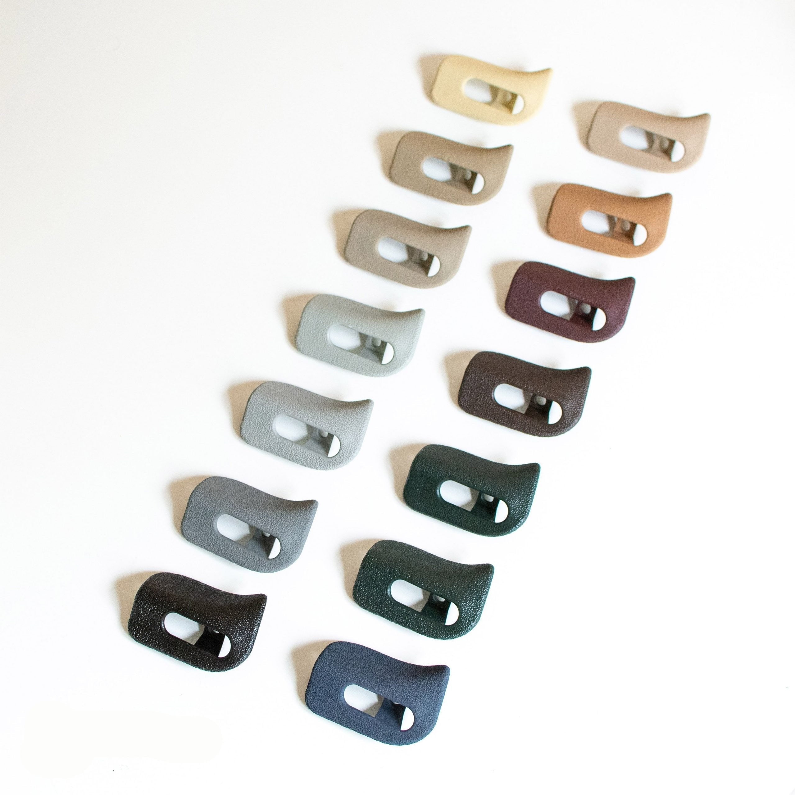 Mercedes-Benz R129 A124 Sun Visor Trim Covers Set – A1298110661 — view 2
