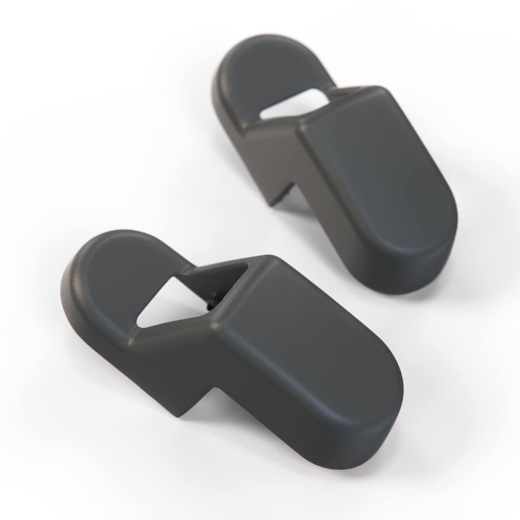 Land Rover P38 Range Rover Seat Belt Adjustment Button Trim Set of 2 All Colours — view 6