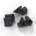 Renault 5 Dashboard Mount Bracket Hook Set Of 3 Black 7700768048