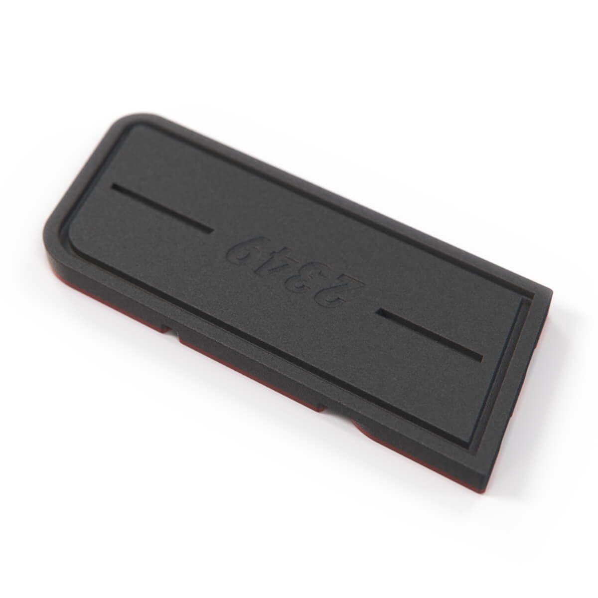 Renault 5 Gte Logo Badge Black Red (7700778529) — view 4