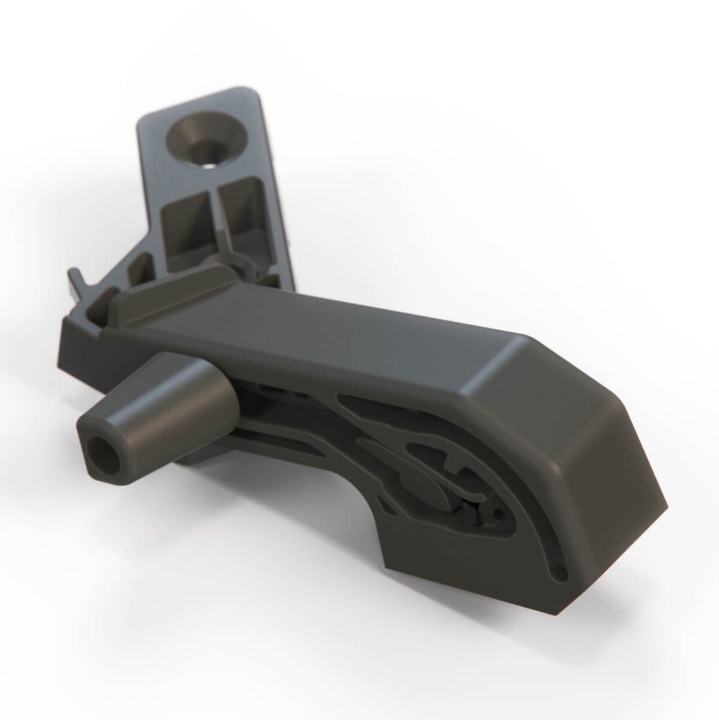 Renault 5 Rear Window Latch Lever All Colours Left or Right (7700757954 / 7700757955) — view 2