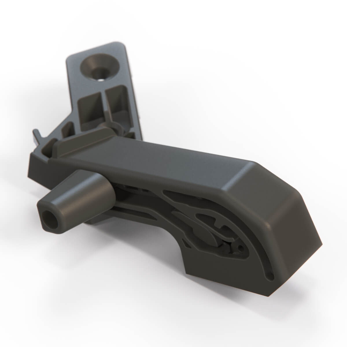 Renault 5 Rear Window Latch Lever All Colours Left or Right (7700757954 / 7700757955) — view 2