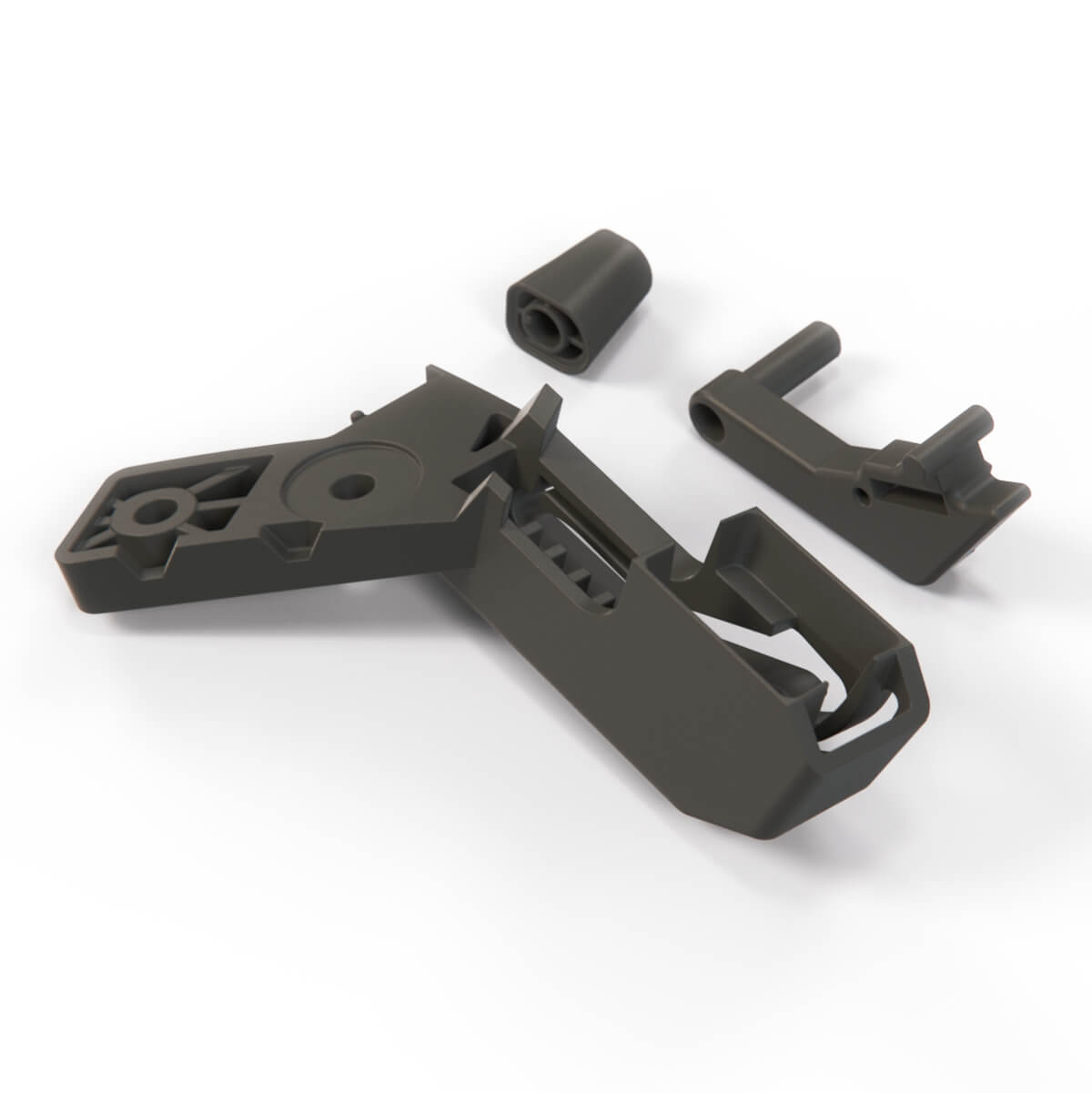 Renault 5 Rear Window Latch Lever All Colours Left or Right (7700757954 / 7700757955) — view 4