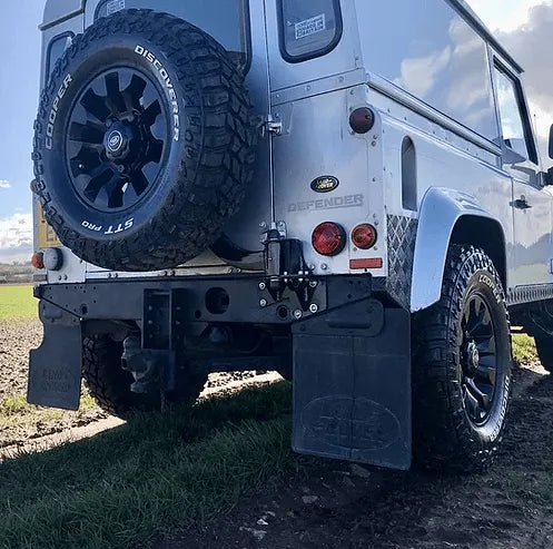 Land Rover Defender Spare Wheel Carrier - Durable & No-Drill Installation — view 3