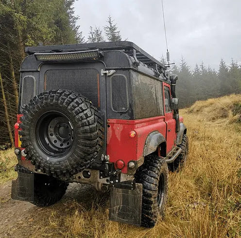 Land Rover Defender Spare Wheel Carrier - Durable & No-Drill Installation — view 4
