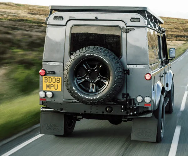 Land Rover Defender Spare Wheel Carrier - Durable & No-Drill Installation — view 5