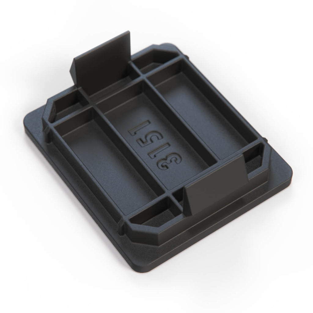 Toyota T180 Celica Carina Center Console Seat Switch Blank Cover Cap Black (5554620020) — view 4