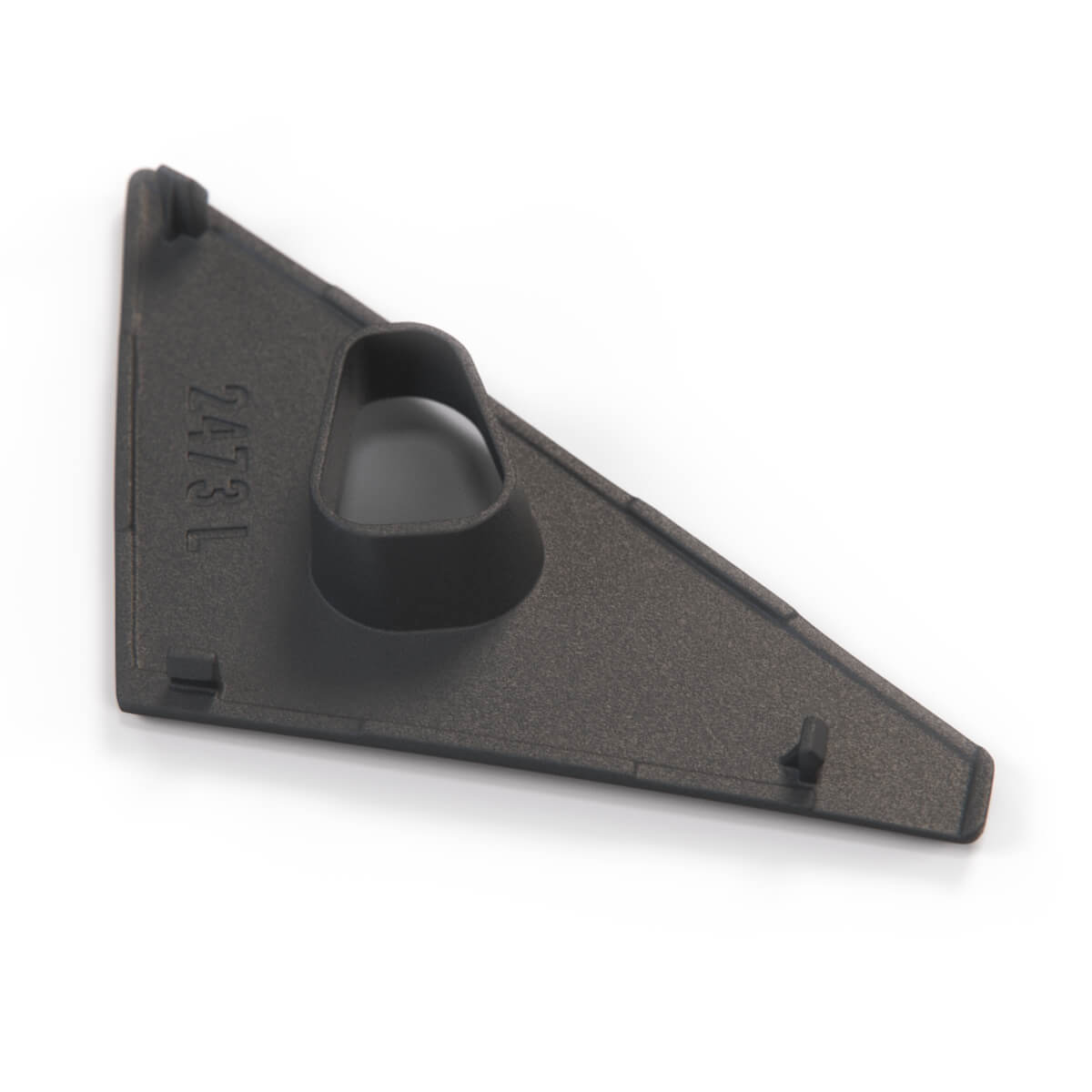 Toyota A60 Celica Celica Supra Inner Manual Mirror Cover Trim Black Left or Right — view 3