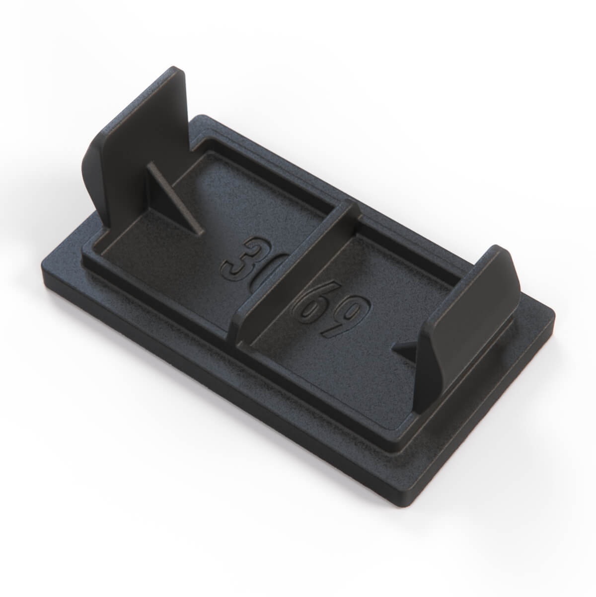 Toyota T180 Celica Dashboard Switch Blank Cap Black (6553920080) — view 4
