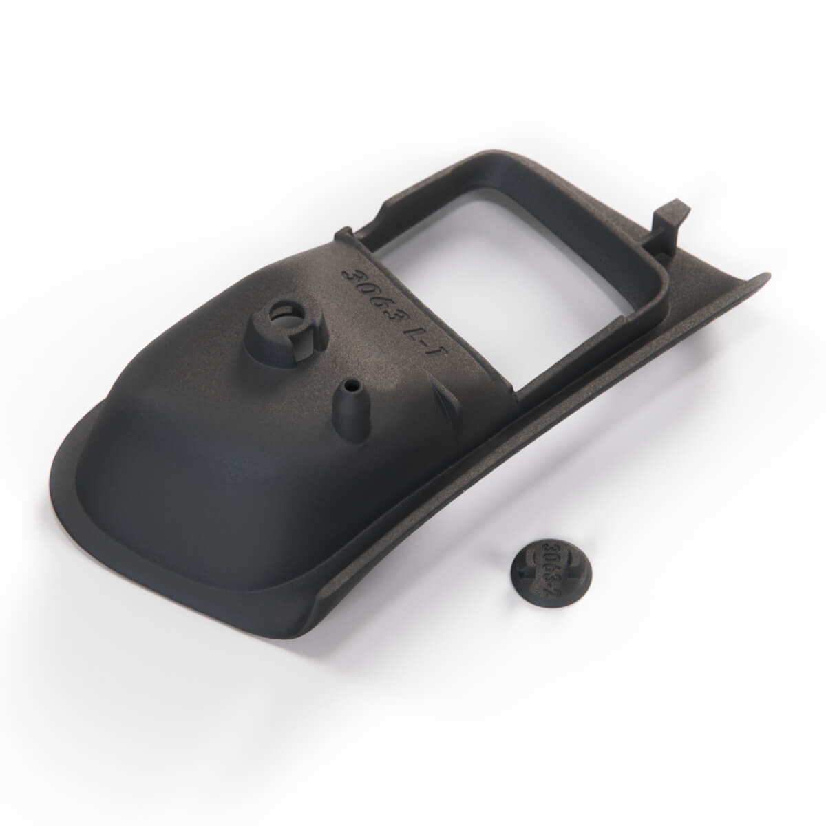Toyota T180 Celica Inner Door Handle Housing Black Left or Right — view 4