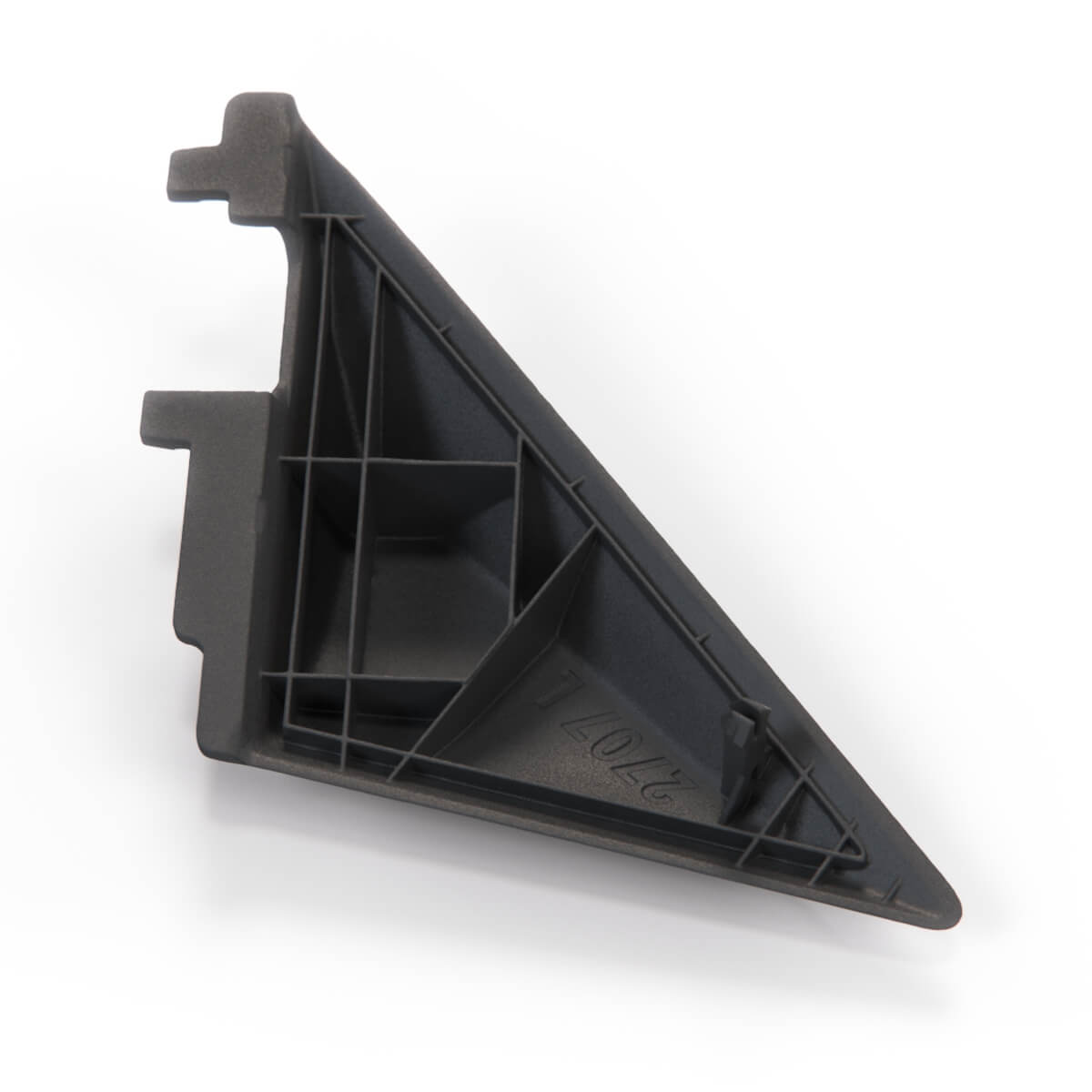 Toyota T180 Celica Inner Power Mirror Cover Trim Black Left or Right — view 3