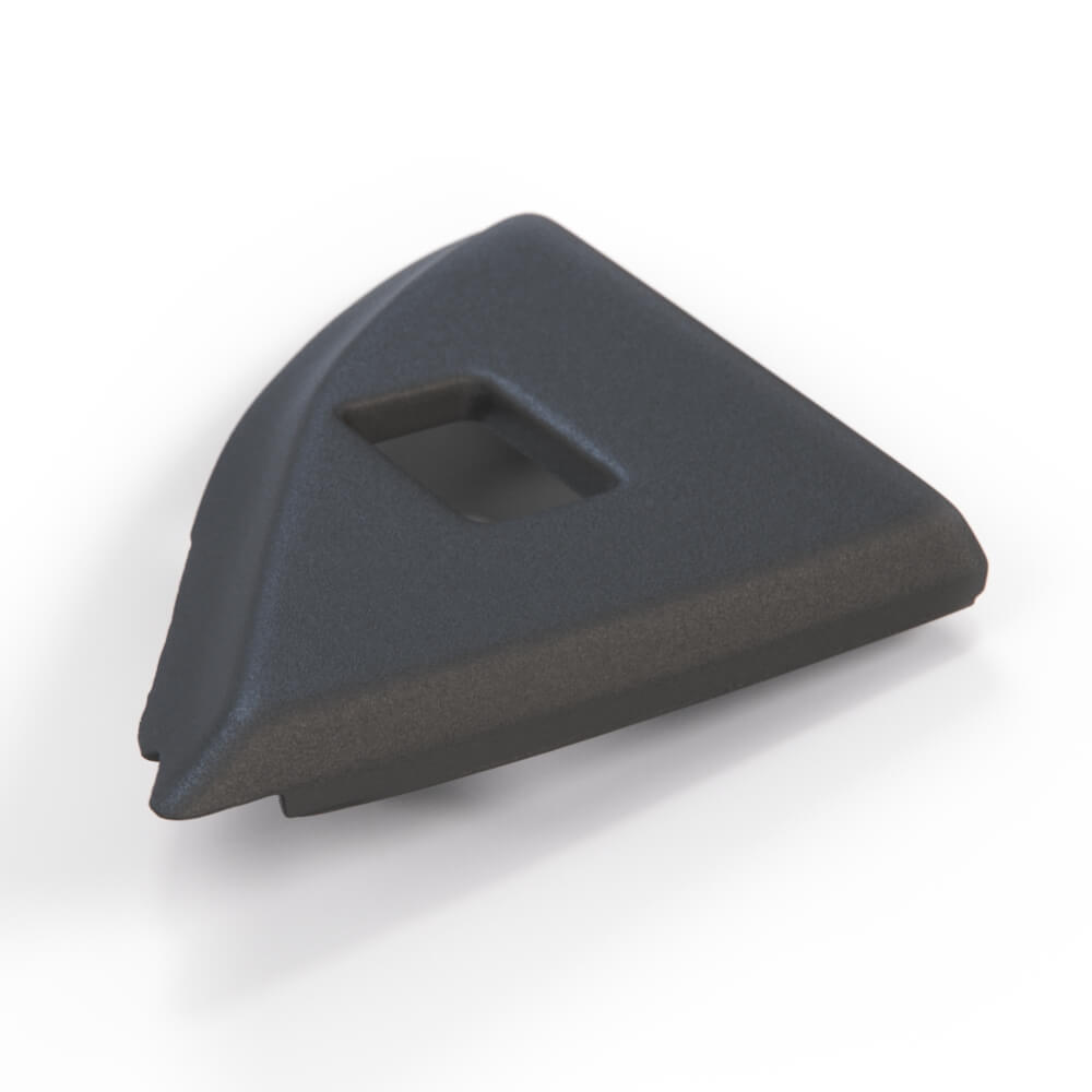 Toyota Corolla AE86 Levin Trueno Inner Manual Mirror Cover Trim Black Left or Right — view 3