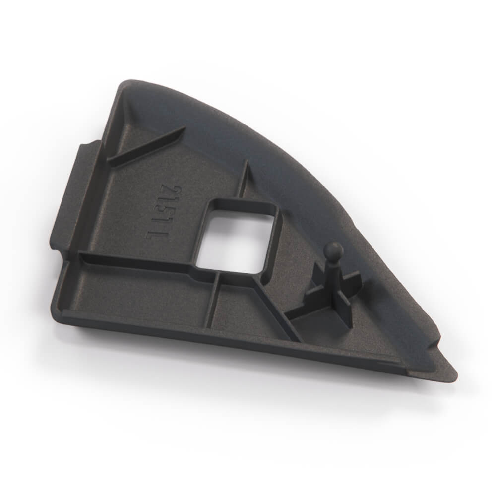 Toyota Corolla AE86 Levin Trueno Inner Manual Mirror Cover Trim Black Left or Right — view 2