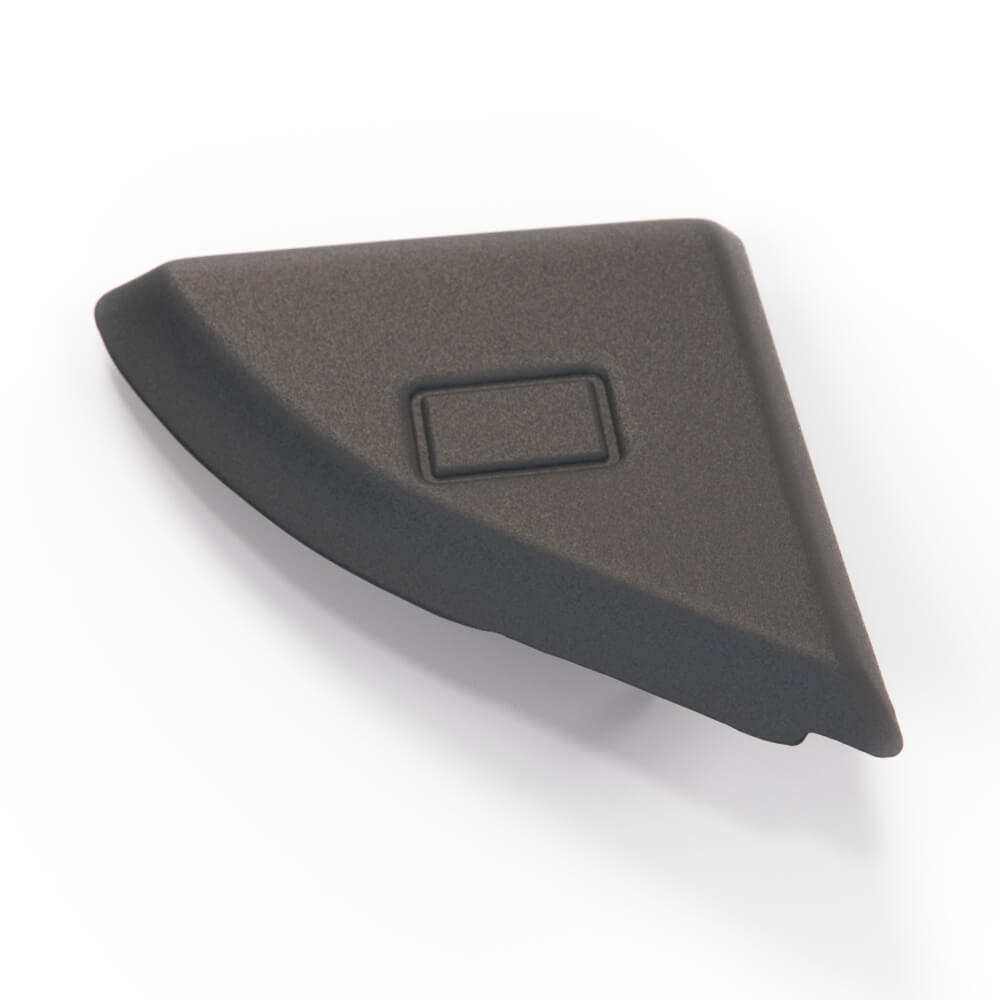 Toyota Corolla AE86 Levin Trueno Inner Power Mirror Cover Trim Black Left or Right — view 3