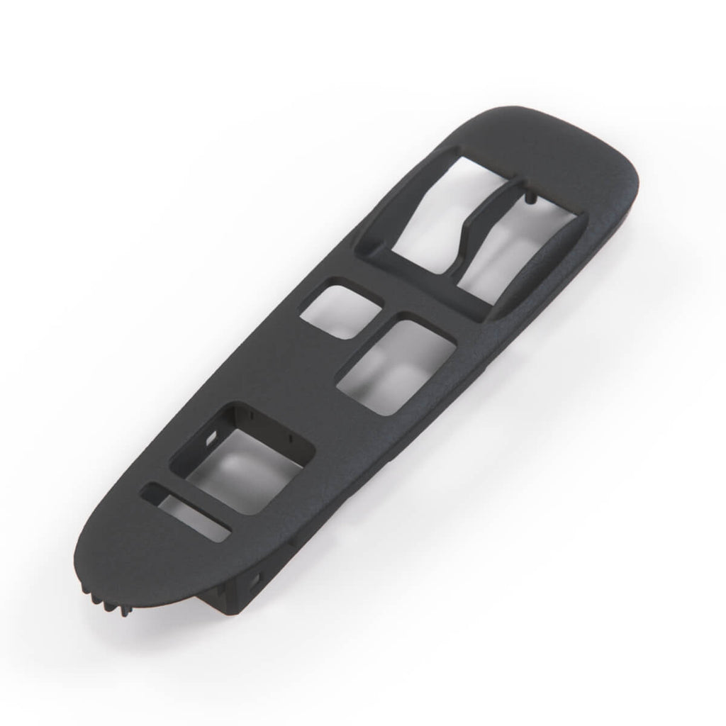 Toyota MR2 SW20 LHD Window Switch Panel Trim Black Left or Right — view 2